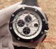 2017 Swiss Fake AP Royal Oak Offshore Stainless Steel White Chronograph Watch (3)_th.jpg
